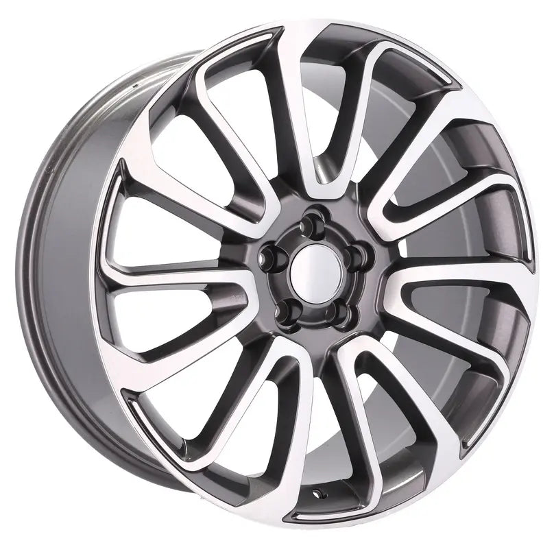 Alu kola pro Land Rover BY959 9.5x21 5x120 ET45 72.6 Grey Polished