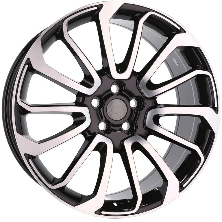 Alu kola pro Land Rover BY959 9.5x20 5x120 ET49 72.6 Black Polished | Wheelsup.cz
