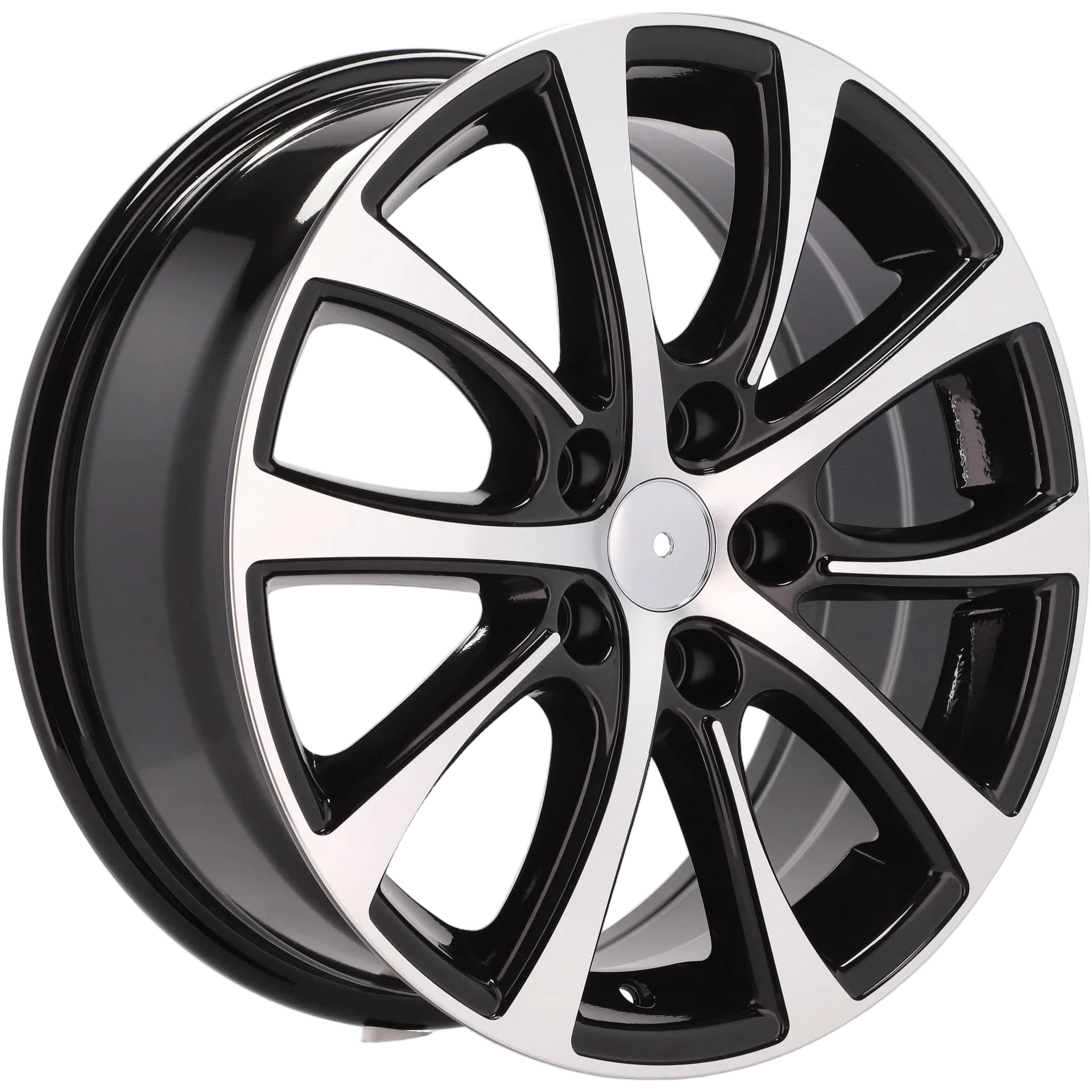 Alu kola Racing Line BY971 7x17 5x114.3 ET40 67.1 Black Polished | Wheelsup.cz