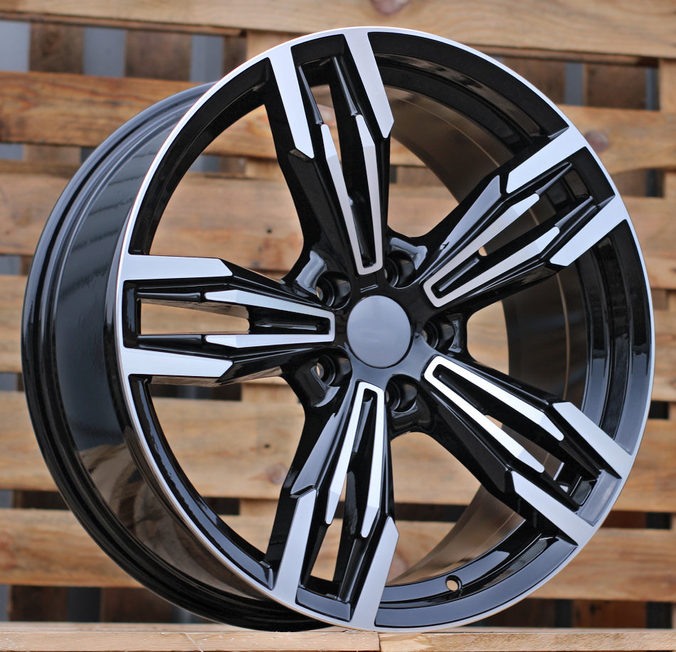Alu kola Racing Line BY983 8x17 5x120 ET20 Black Polished BMW WheelsUp