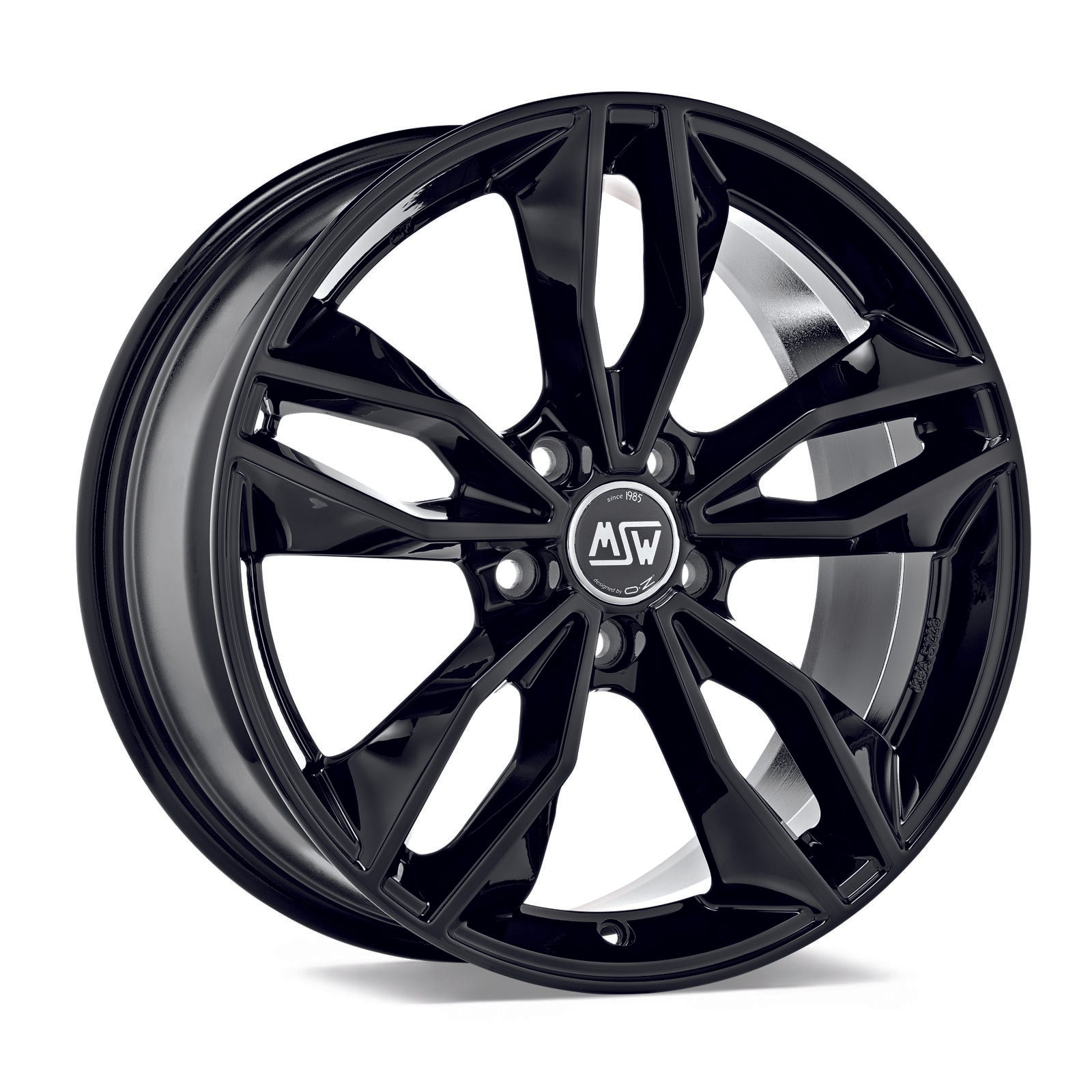 Alu kola MSW 71 8.5x19 ET46 5x114.3 73 Gloss Black WheelsUp