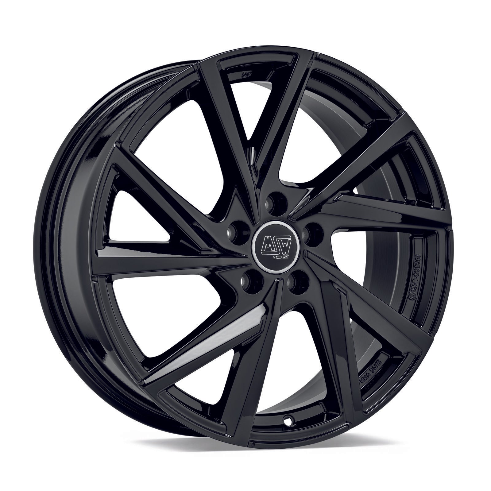 Alu kola MSW 80-5 7x17 5x108 ET40 63,4 černá WheelsUp