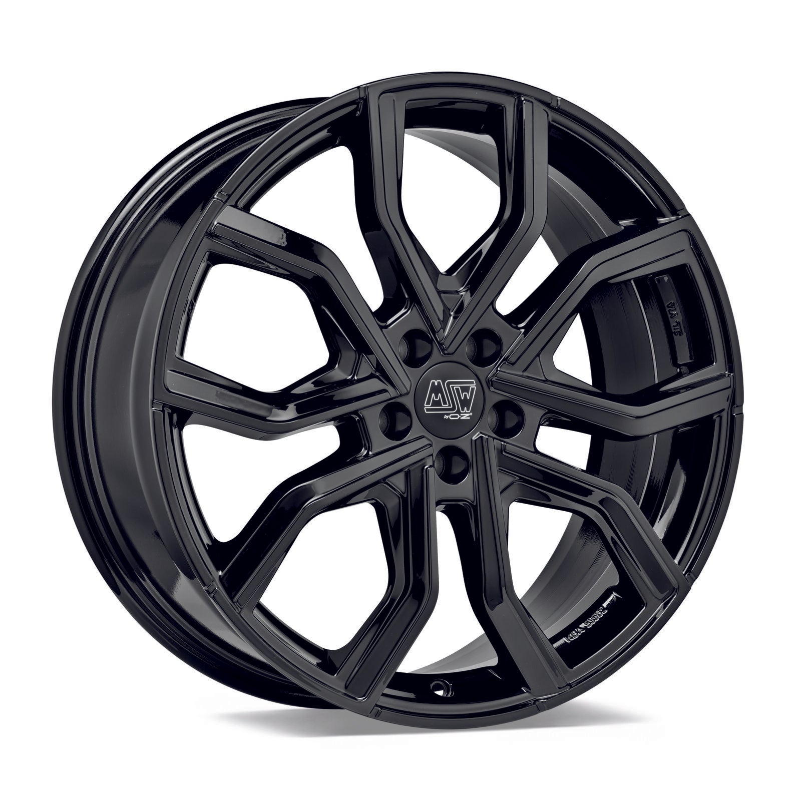 Alu kola MSW 41 8,5x20 5x120 ET41 72,6 černá WheelsUp
