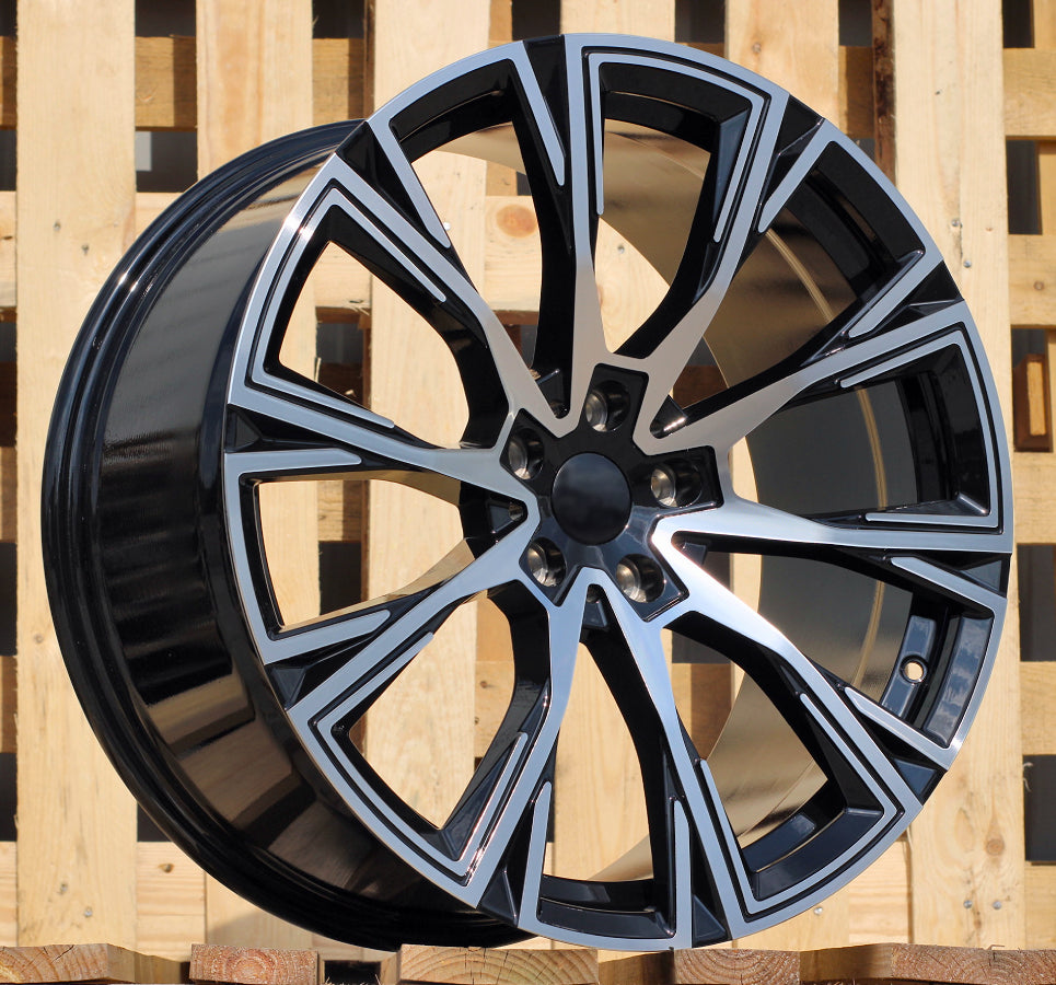 Alu kola Racing Line D1130 9x19 5x112 ET40 černá, BMW WheelsUp