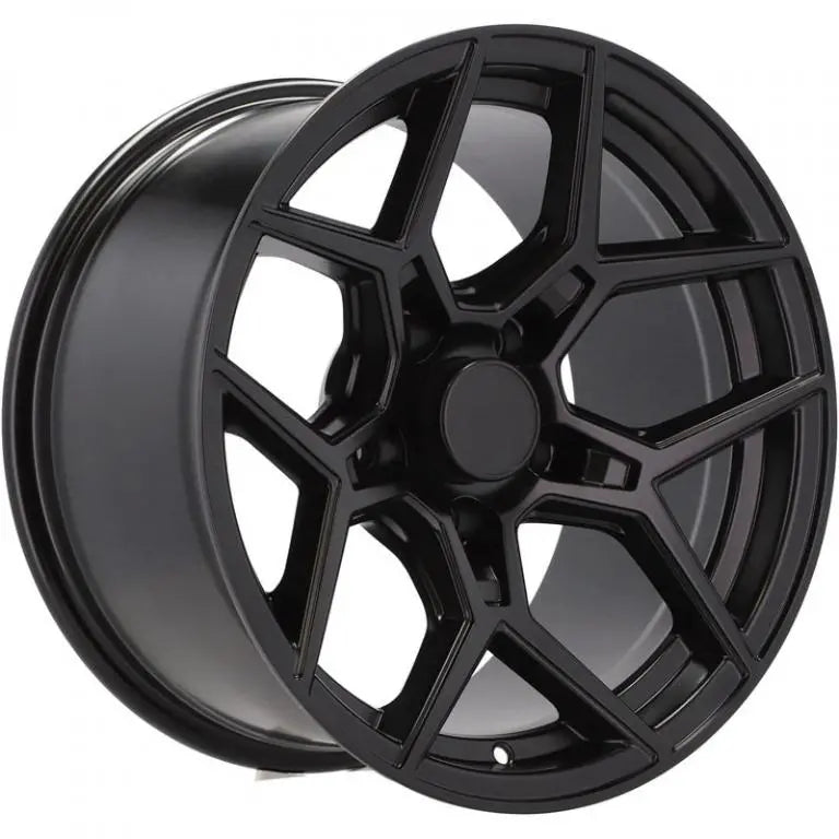 Alu kola pro Offroad D1446 9x17 5x127 ET0 78.1 Black Half Matt | Wheelsup.cz