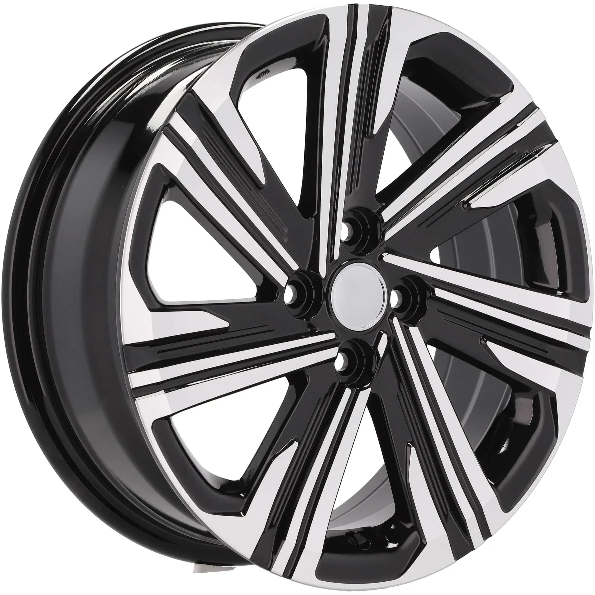 Alu kola pro Toyota D1822 6x16 4x100 ET45 54.1 Black Polished | Wheelsup.cz