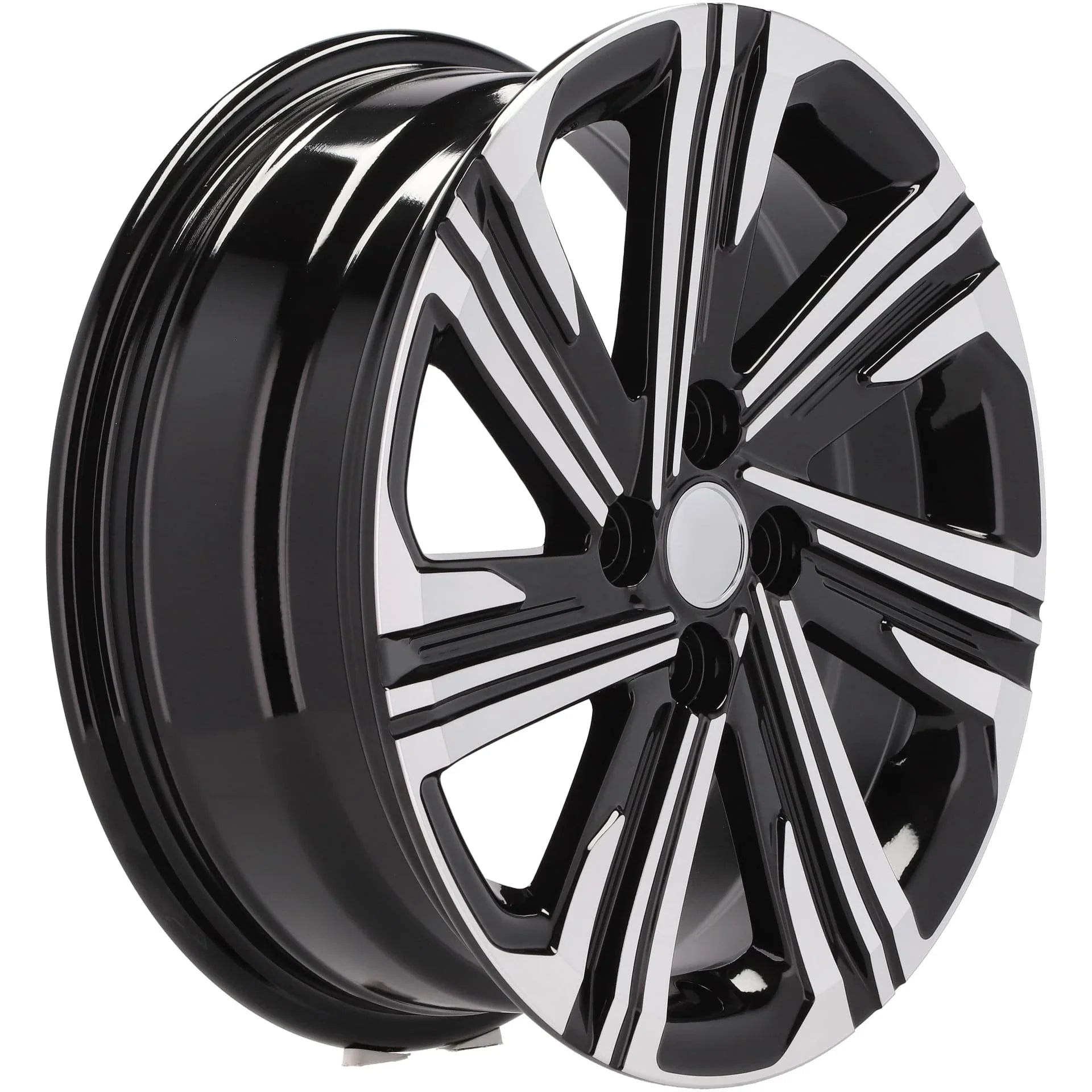 Alu kola pro Toyota D1822 6x16 4x100 ET45 54.1 Black Polished | Wheelsup.cz