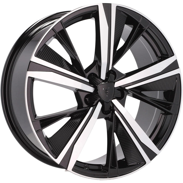 Alu kola pro Peugeot D1918 8x19 5x108 ET40 65.1 Black Polished | Wheelsup.cz
