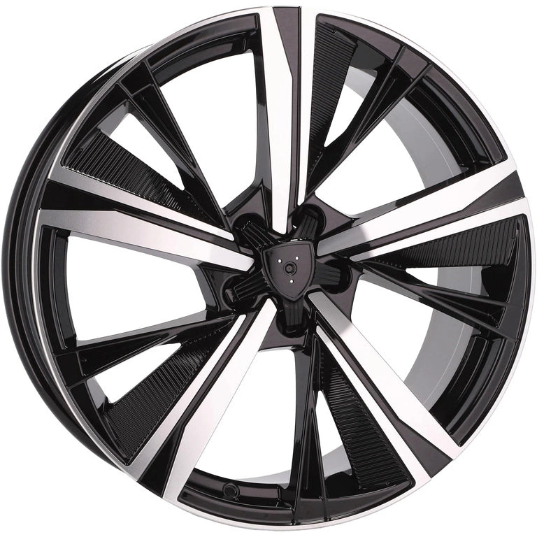 Alu kola pro Peugeot D1918 8x19 5x108 ET40 65.1 Black Polished | Wheelsup.cz