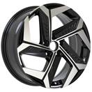 Alu kola Dacia B1110 6.5x16 5x114.3 ET50 Black Half Matt-Alu kola-WheelsUp
