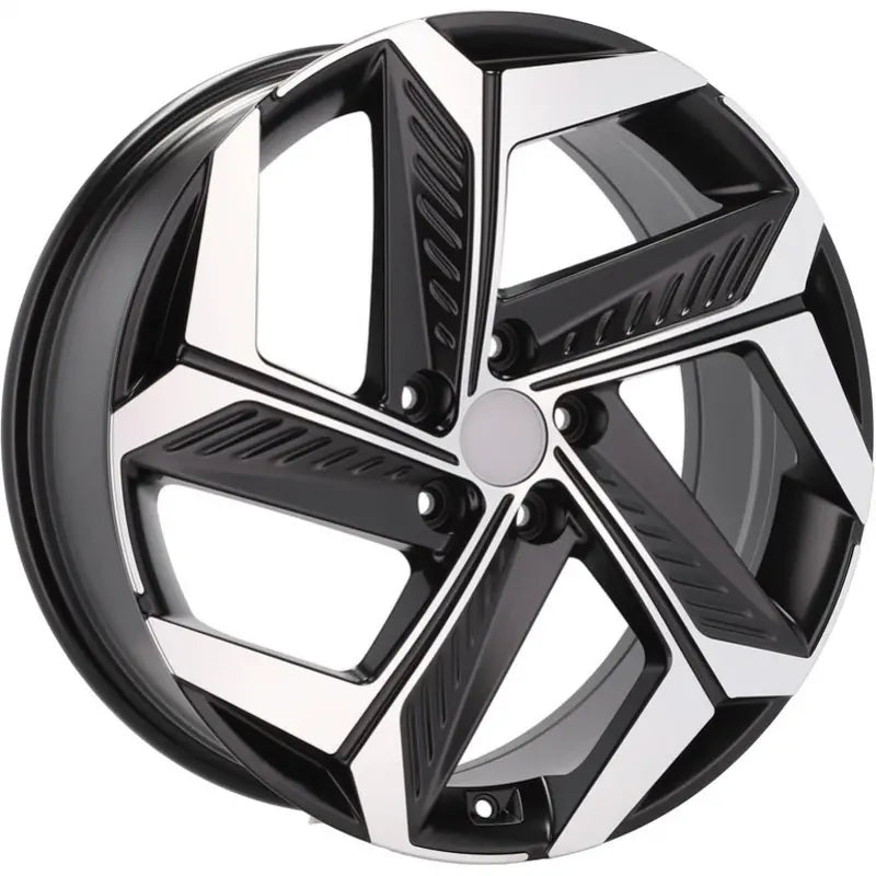 Alu kola pro Hyundai D1926 7.5x19 5x114.3 ET51 67.1 Black Polished | Wheelsup.cz