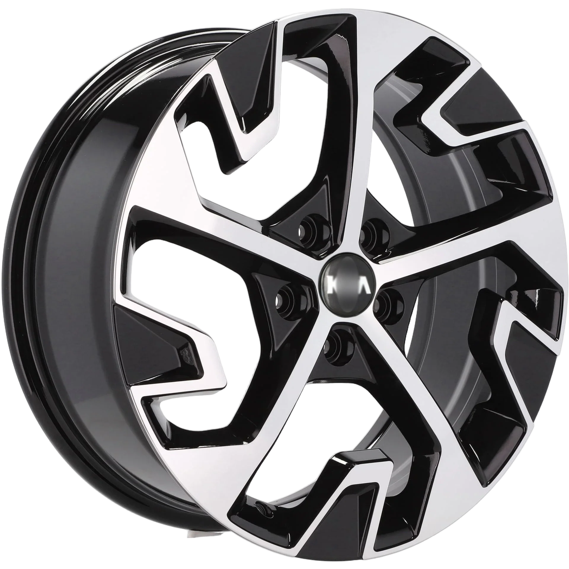 Alu kola pro Kia D1928 7.5x18 5x114.3 ET51 67.1 Black Polished | Wheelsup.cz