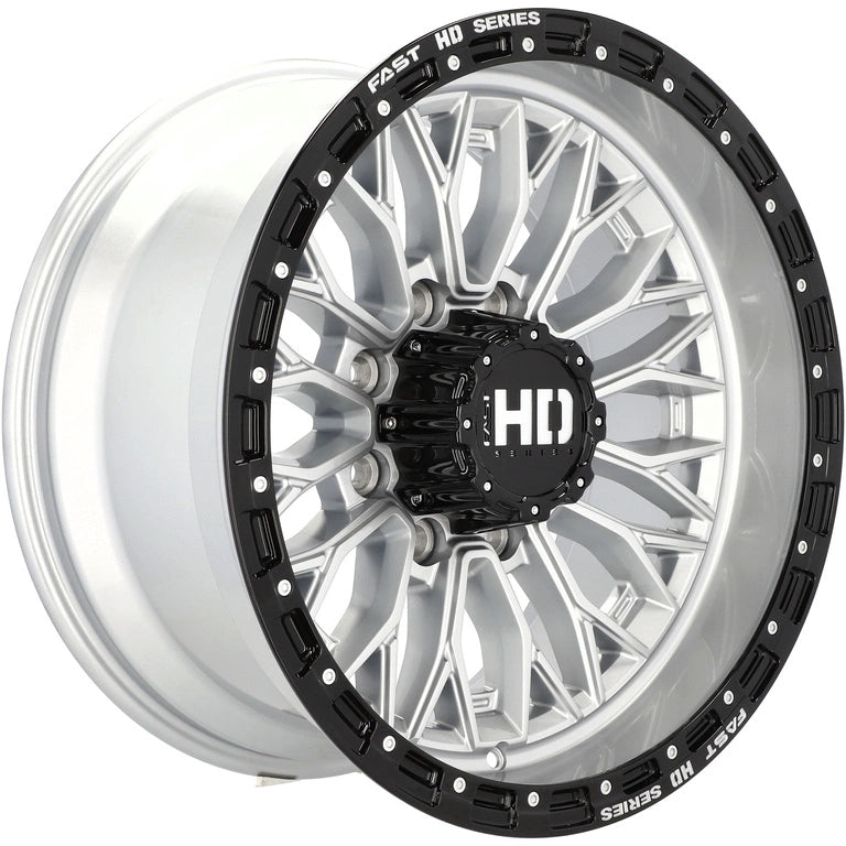 Alu kola pro Offroad D1973 10x20 8x180 ET0 Silver & Black | Wheelsup.cz