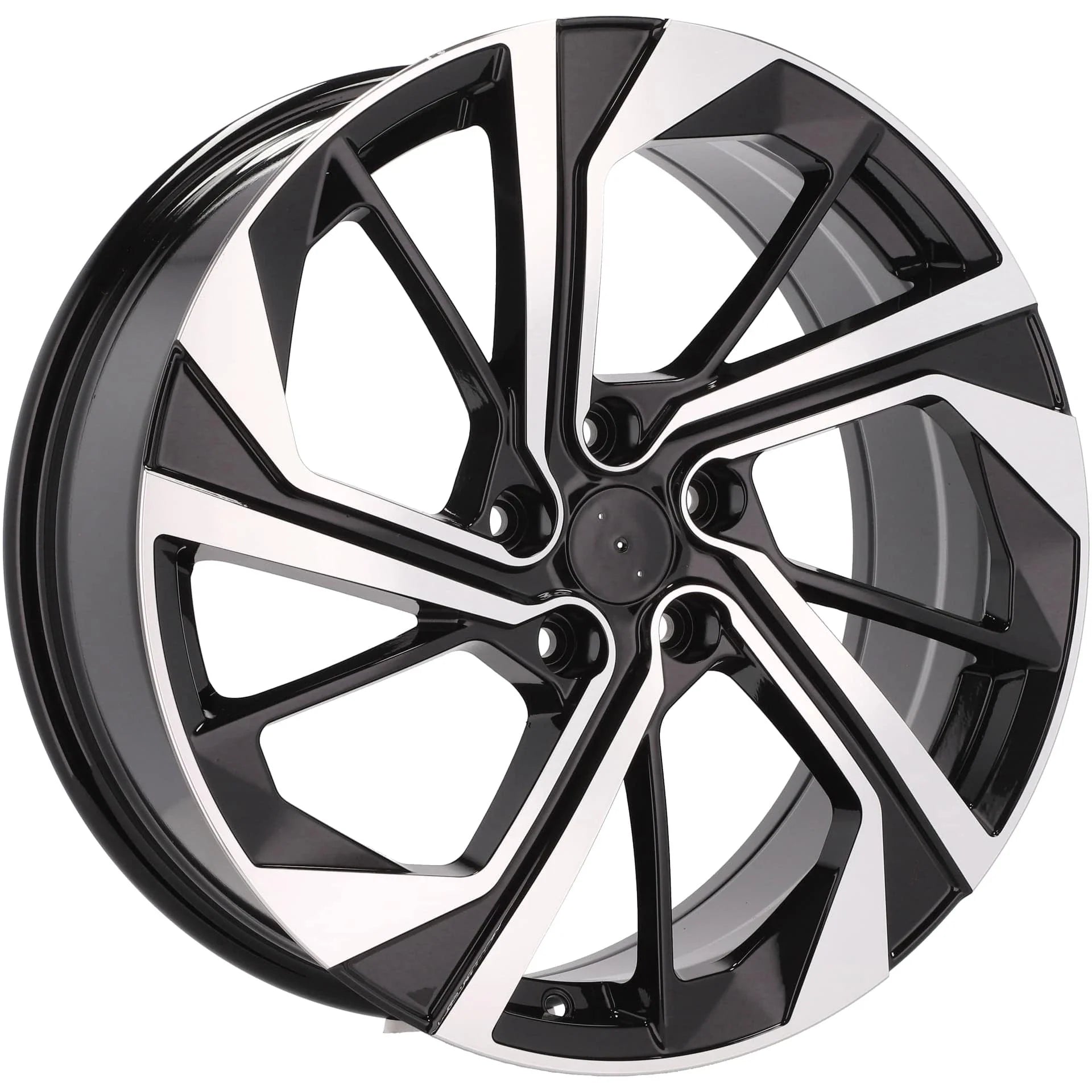 Alu kola pro Nissan D1981 7.5x19 5x114.3 ET45 66.1 Black Polished | Wheelsup.cz