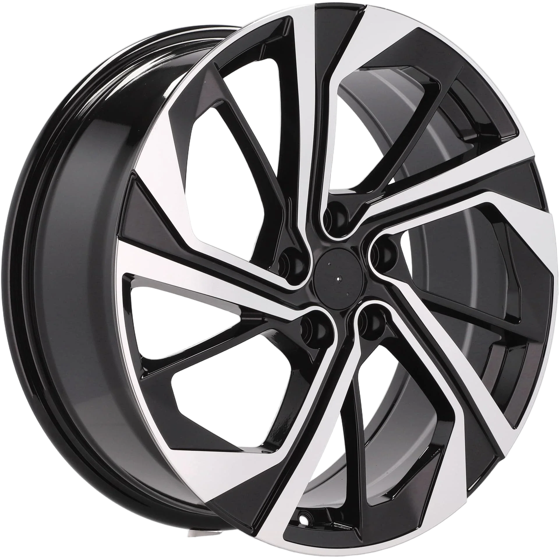 Alu kola pro Nissan D1981 7.5x19 5x114.3 ET45 66.1 Black Polished | Wheelsup.cz