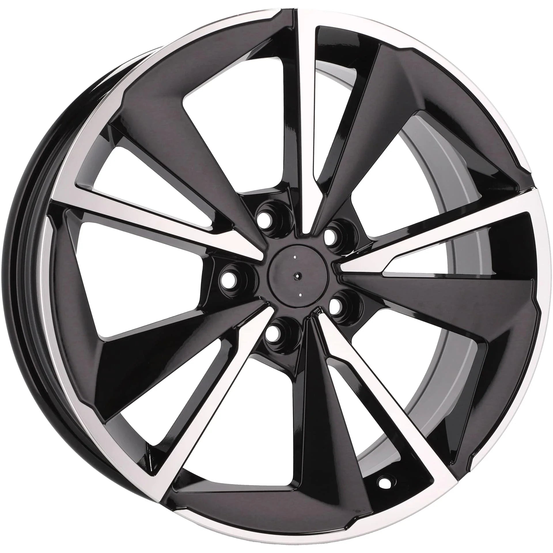 Alu kola pro Nissan D1982 7.5x18 5x114.3 ET45 66.1 Black Polished | Wheelsup.cz