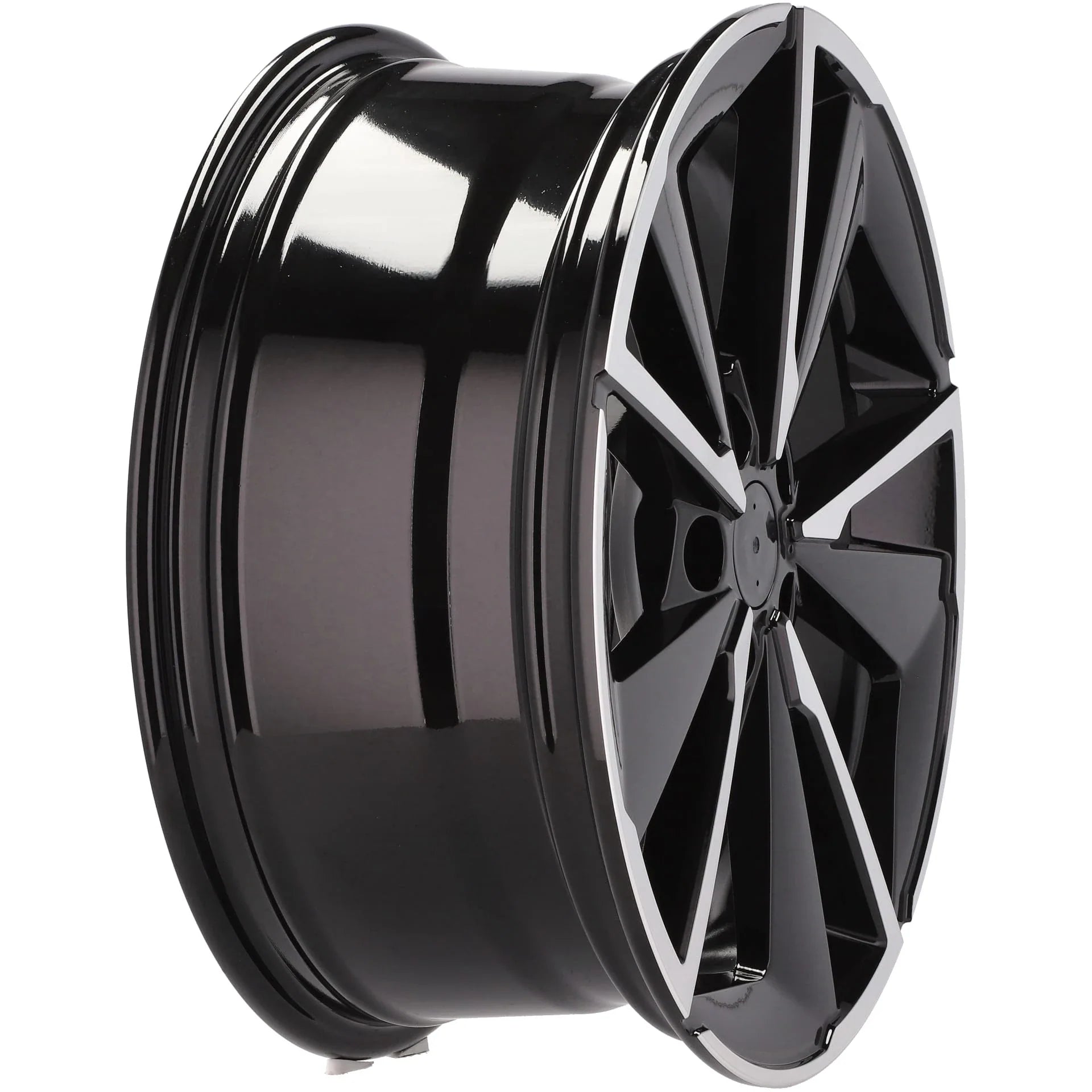 Alu kola pro Nissan D1982 7.5x18 5x114.3 ET45 66.1 Black Polished | Wheelsup.cz