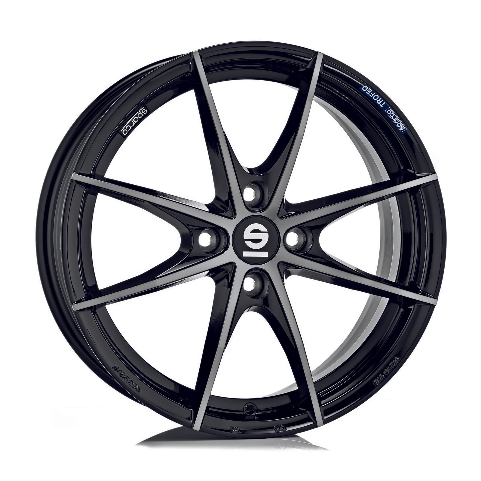 Alu kola SPARCO SPARCO TROFEO 4 7x17 ET37 4x100 63,4 Fume Black Full Polished-Alu kola-WheelsUp