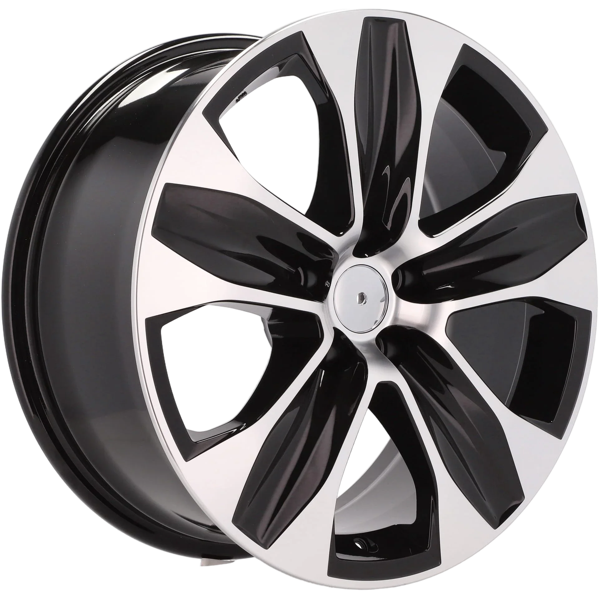 Alu kola pro Toyota D2054 8x18 5x114.3 ET35 60.1 Black Polished | Wheelsup.cz