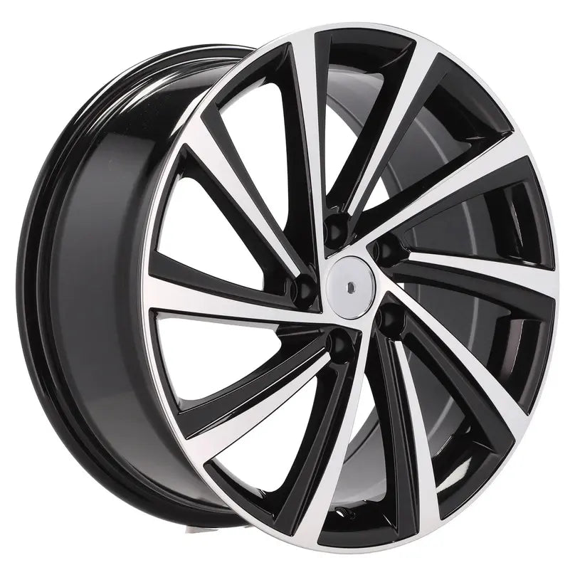 Alu kola pro Škoda D2403 8x19 5x112 ET45 57.1 Black Polished | Wheelsup.cz