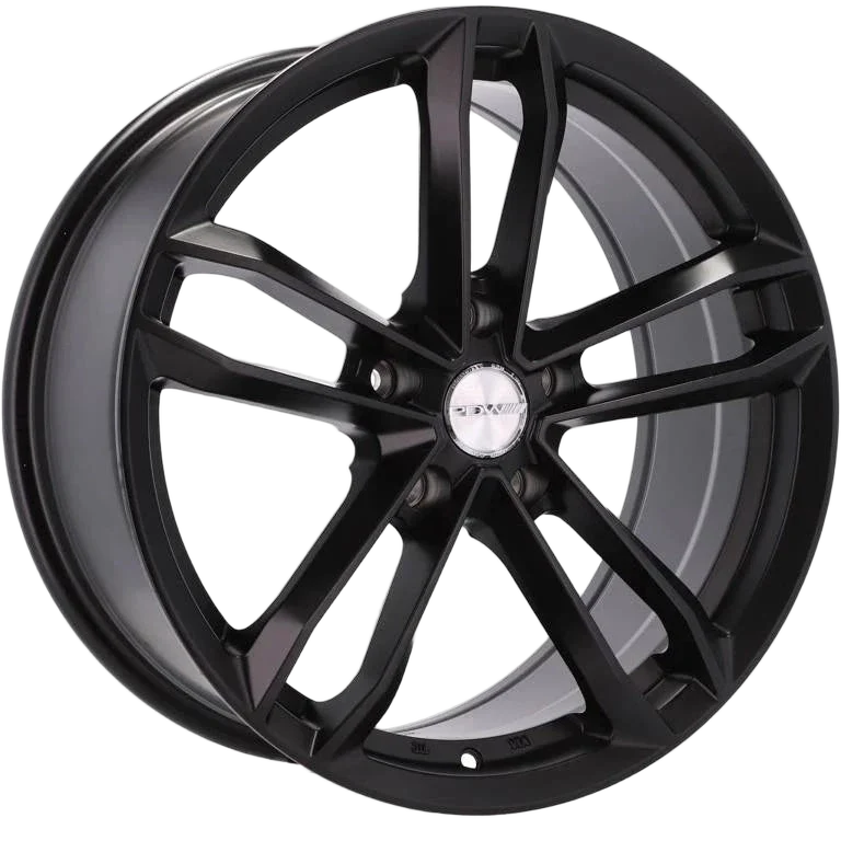 Alu kola HAXER D5276 8x18 5x120 ET35 72.6 Black Half Matt | Wheelsup.cz