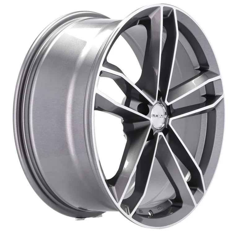 Alu kola Racing Line D5276 8x18 5x100 ET40 73.1 Grey Polished