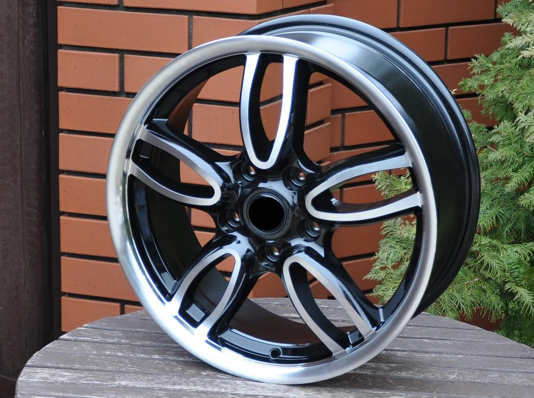 Alu kola Racing Line E1144 7x17 5x120 ET50 Black Polished-Alu kola-WheelsUp