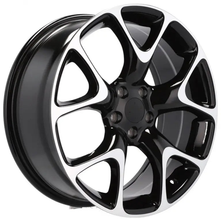Alu kola pro Opel E236 6.5x16 5x110 ET39 65.1 Black Polished