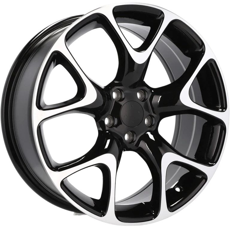 Alu kola pro Opel E236 7.5x18 5x105 ET44 56.6 Black Polished | Wheelsup.cz