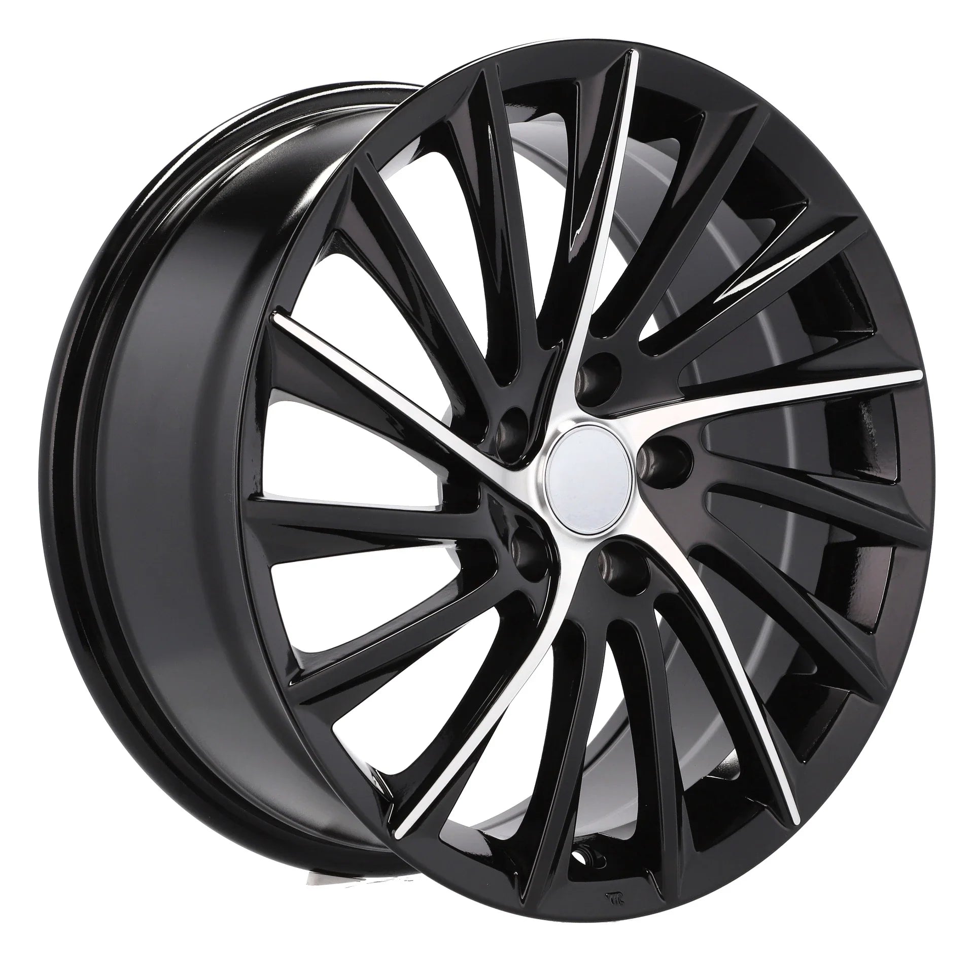 Alu kola pro Alfa Romeo E467 7.5x17 5x110 ET41 65.1 Black Polished | Wheelsup.cz