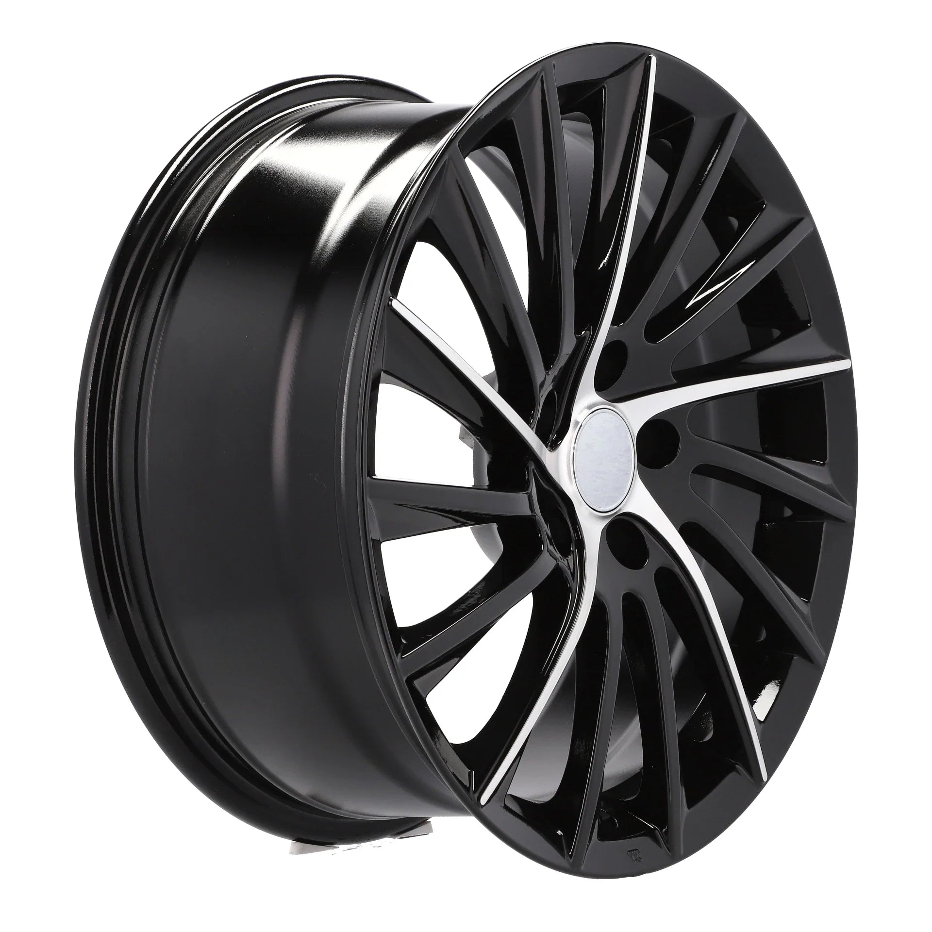 Alu kola pro Alfa Romeo E467 7.5x17 5x110 ET41 65.1 Black Polished | Wheelsup.cz