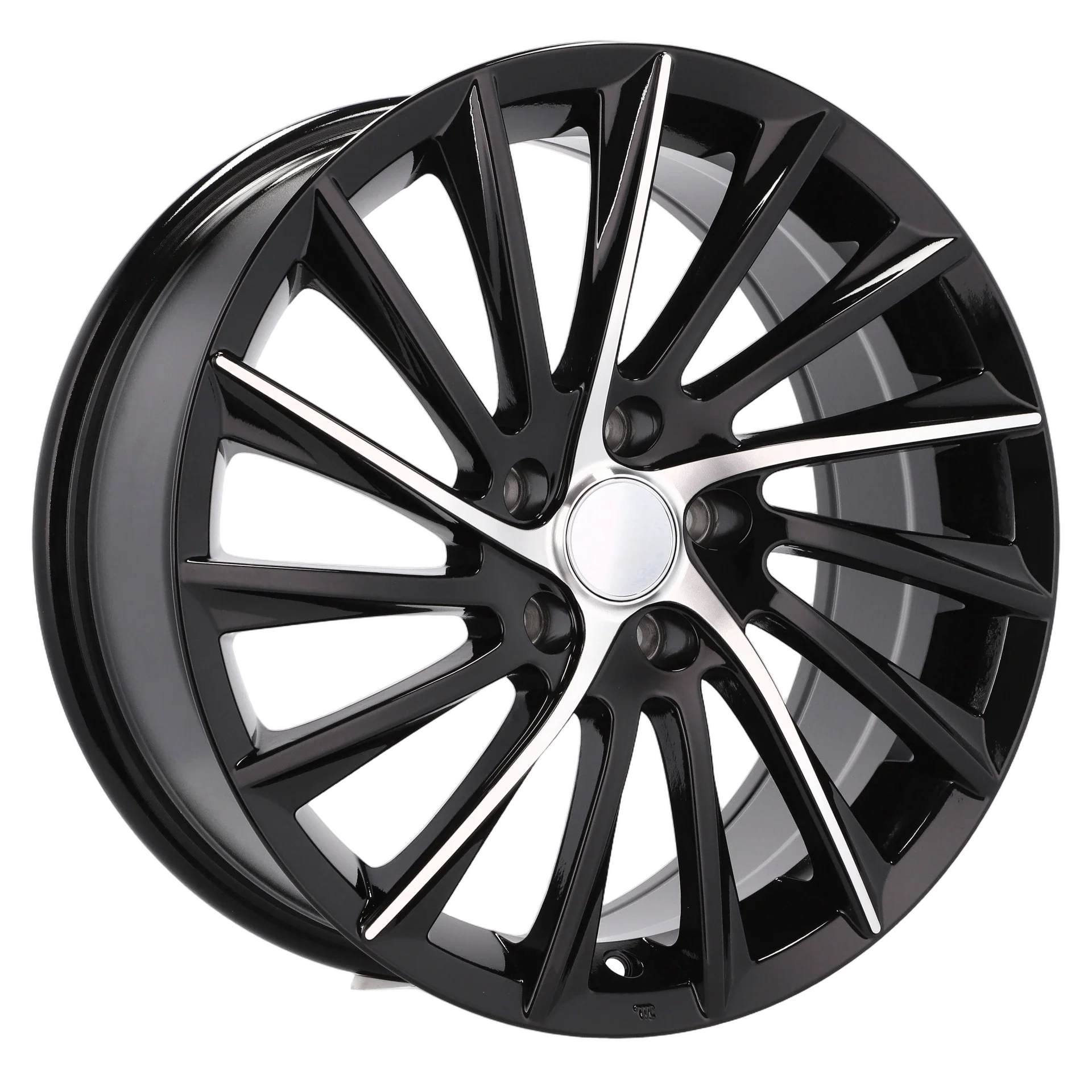 Alu kola pro Alfa Romeo E467 7x16 5x110 ET31 65.1 Black Polished | Wheelsup.cz
