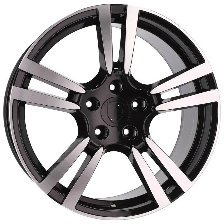 Alu kola pro Porsche E946 11x20 5x130 ET67 71.6 Black Polished | Wheelsup.cz