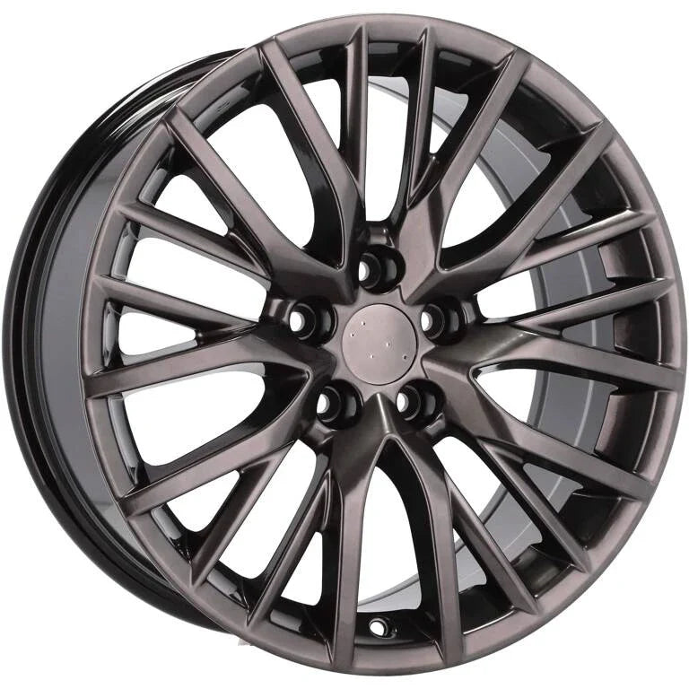 Alu kola pro Lexus F0133 8x18 5x114.3 ET30 Hyper Black | Wheelsup.cz