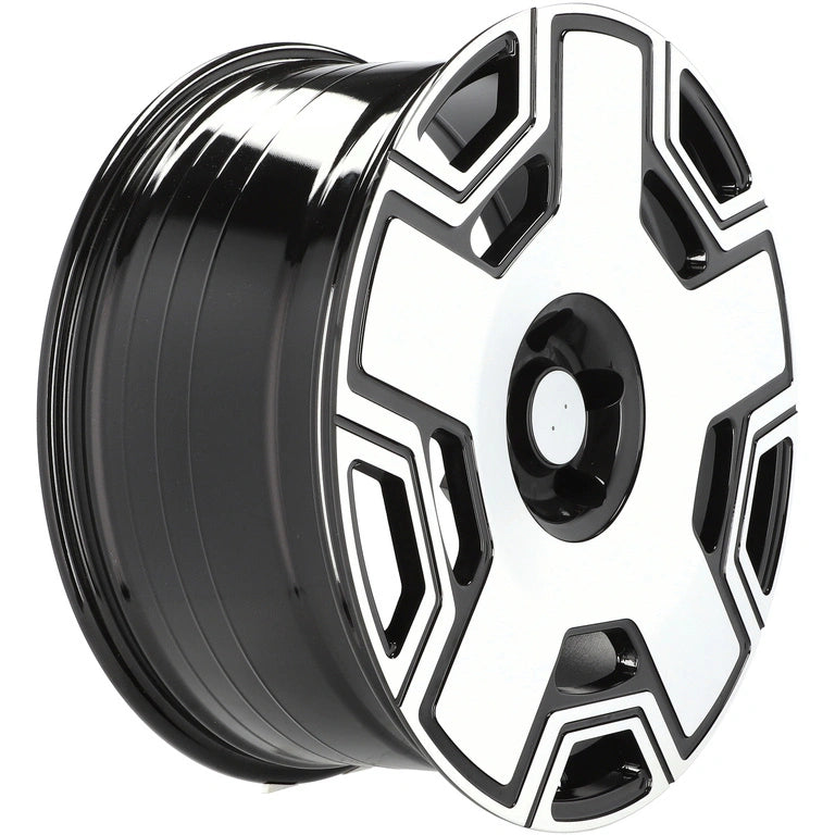 Alu kola pro Mercedes F3053 10x21 5x130 ET35 84.1 Black Polished | Wheelsup.cz