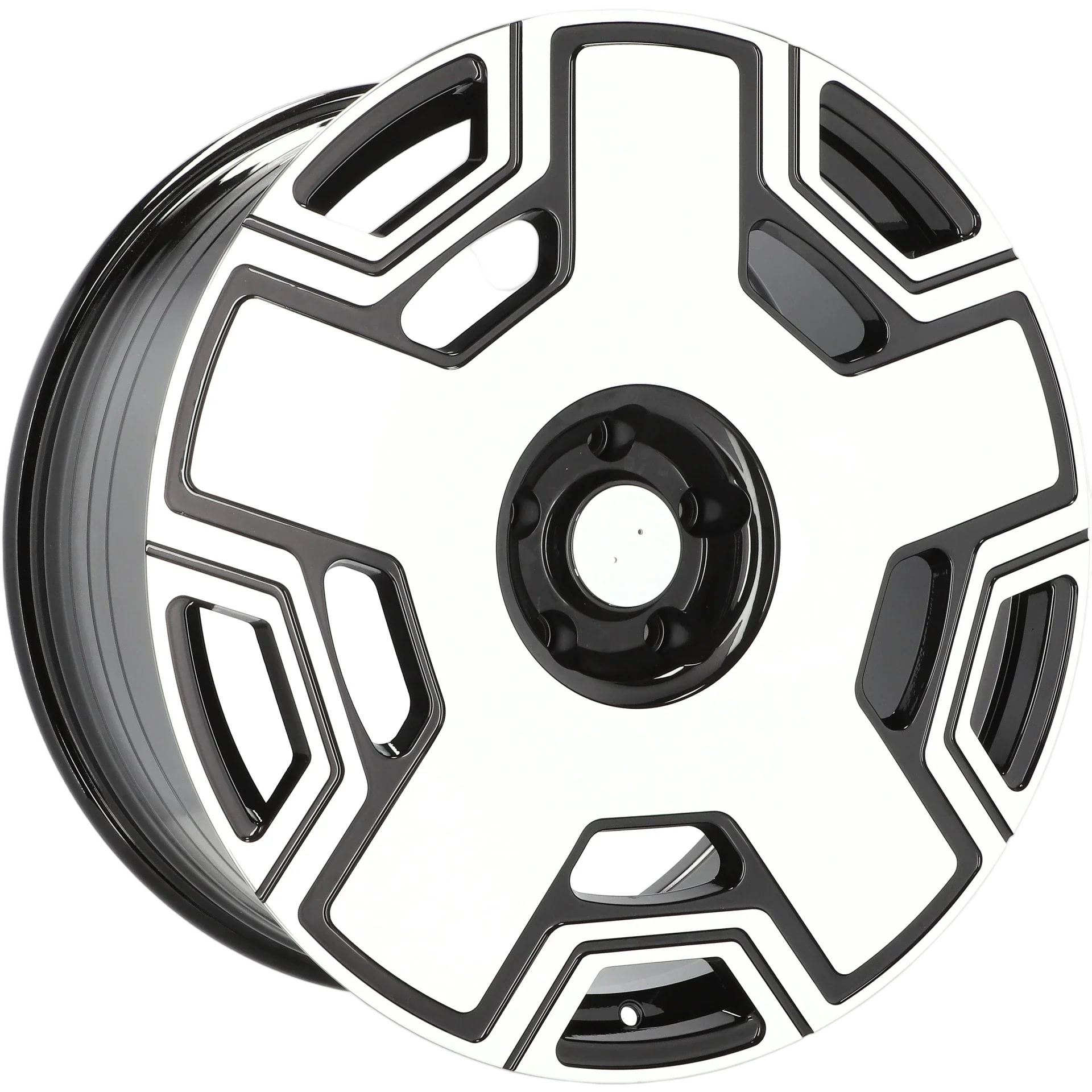 Alu kola pro Mercedes F3053 10x21 5x130 ET35 84.1 Black Polished | Wheelsup.cz