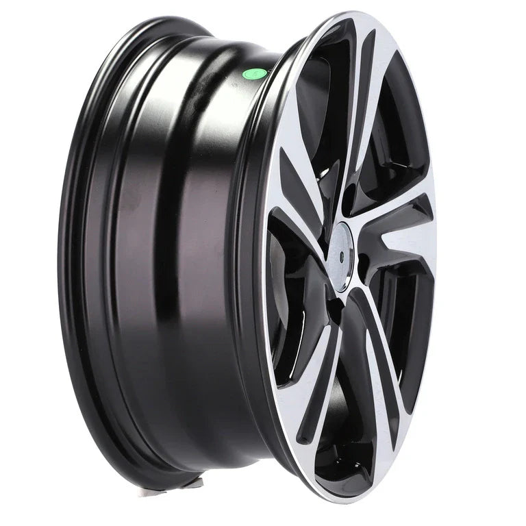 Alu kola Racing Line F5832 6x15 5x100 ET35 57.1 Black Polished | Wheelsup.cz