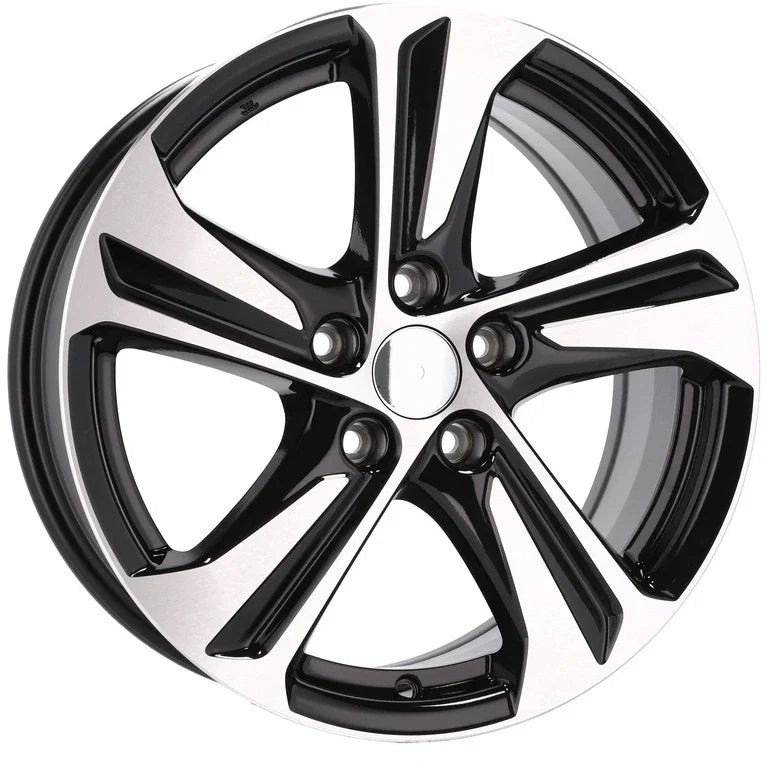 Alu kola Racing Line F5832 6x15 5x100 ET35 57.1 Black Polished | Wheelsup.cz