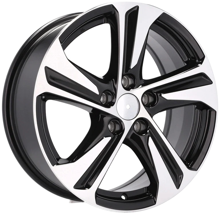 Alu kola Racing Line F5832 6.5x16 5x98 ET25 58.1 Black Polished | Wheelsup.cz