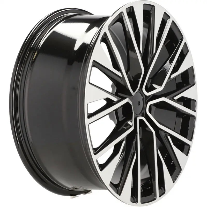 Alu kola pro Audi F733 8x18 5x112 ET39 66.6 Black Polished | Wheelsup.cz