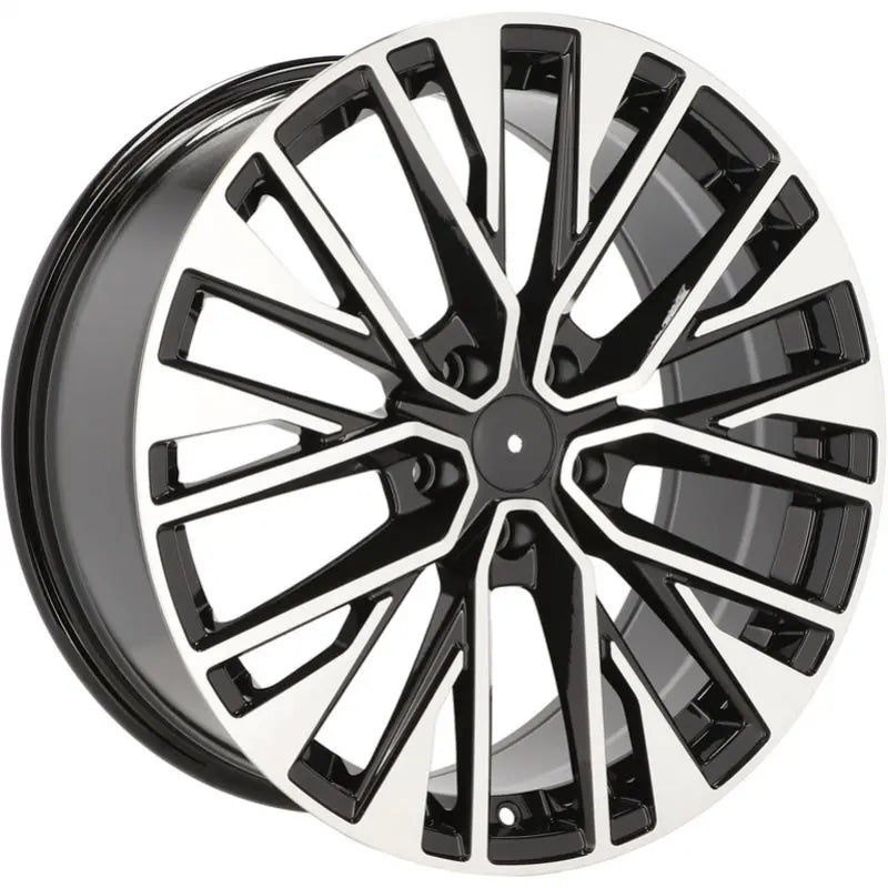 Alu kola pro Audi F733 8x18 5x112 ET39 66.6 Black Polished | Wheelsup.cz