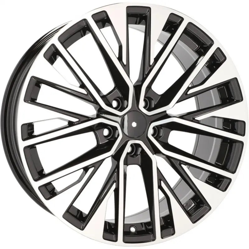 Alu kola pro Audi F733 8x18 5x112 ET39 66.6 Black Polished | Wheelsup.cz
