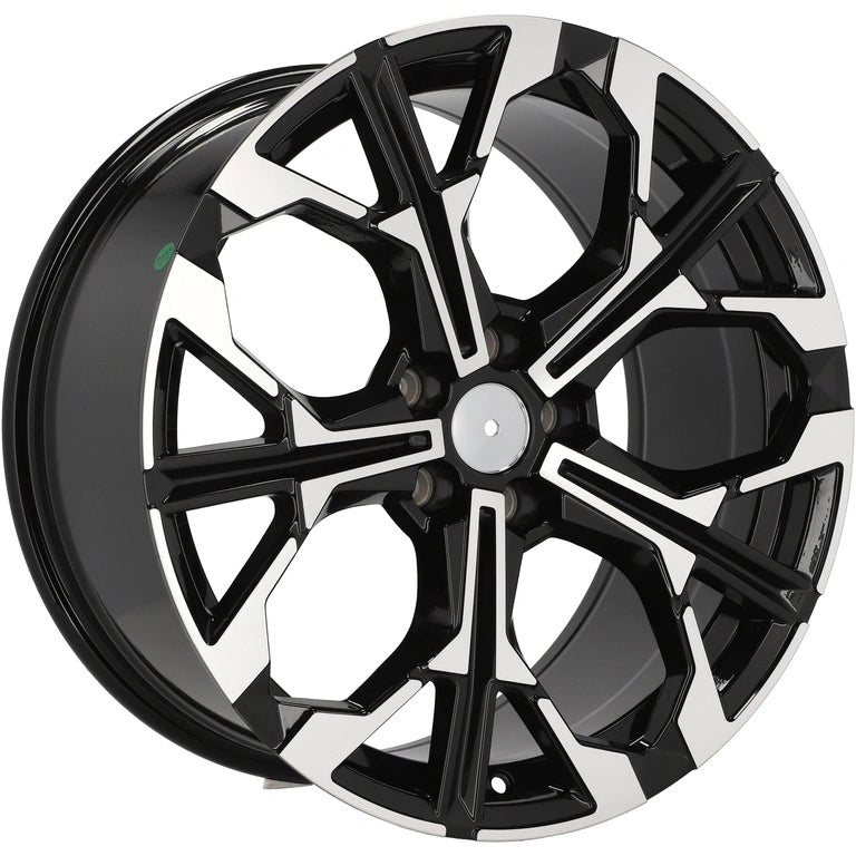 Alu kola pro BMW F9735 8x19 5x112 ET27 66.6 Black Polished | Wheelsup.cz