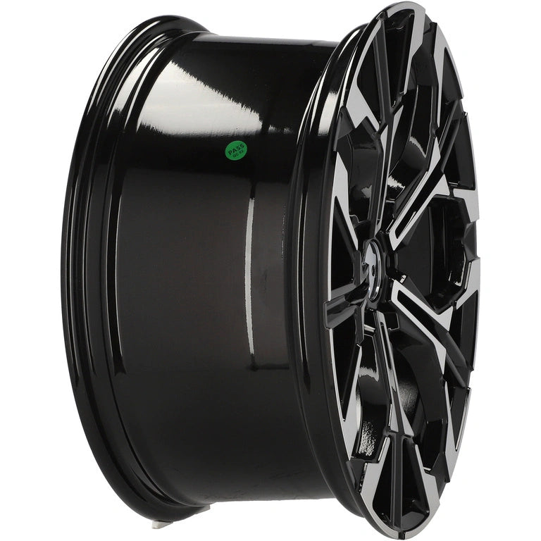 Alu kola pro BMW F9735 8x19 5x112 ET27 66.6 Black Polished | Wheelsup.cz