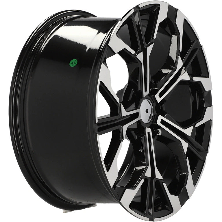 Alu kola pro BMW F9735 8x19 5x112 ET27 66.6 Black Polished | Wheelsup.cz