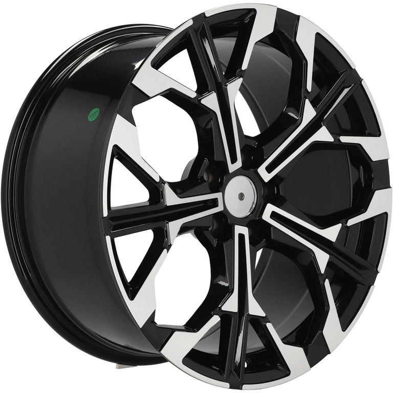 Alu kola pro BMW F9735 8x19 5x112 ET27 66.6 Black Polished | Wheelsup.cz