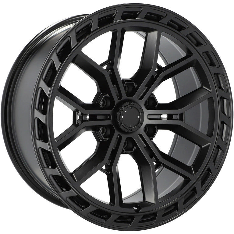 Alu kola Racing Line FA655 9x20 6x139.7 ET15 106.1 Black Half Matt