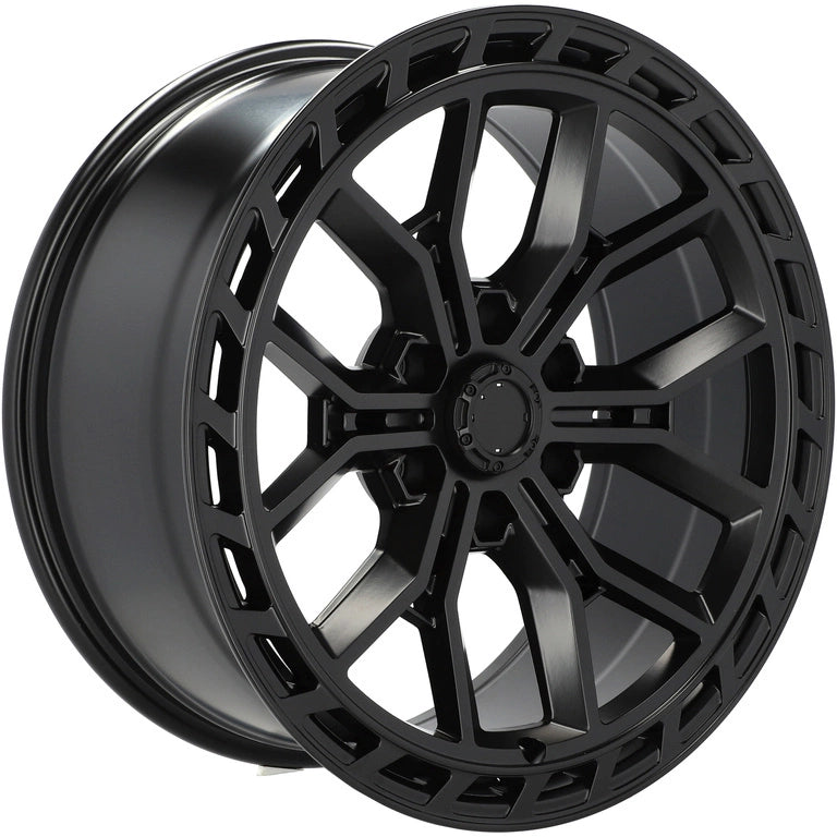 Alu kola Racing Line FA655 9x20 6x139.7 ET15 106.1 Black Half Matt | Wheelsup.cz