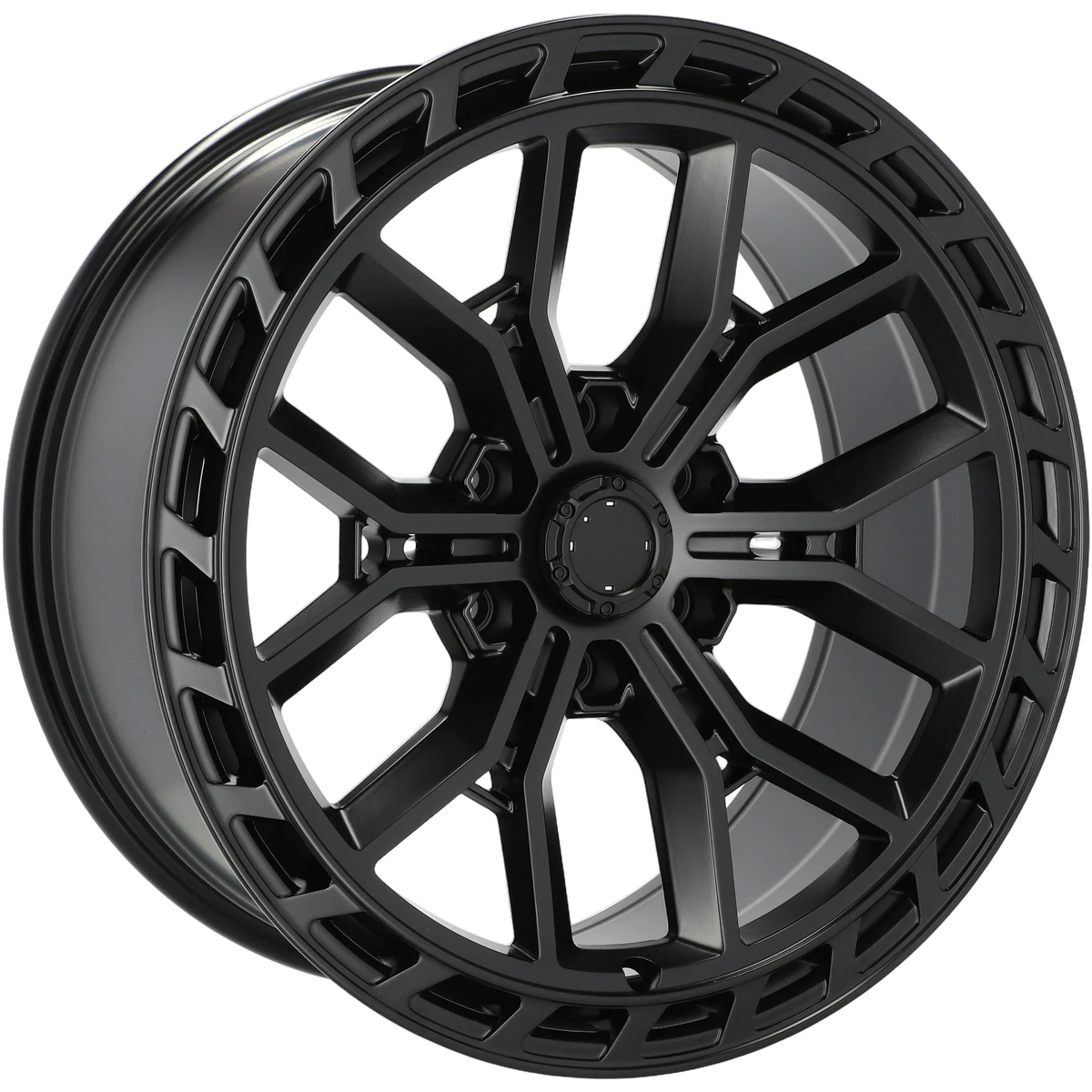 Alu kola Racing Line FA655 9x20 6x139.7 ET15 106.1 Black Half Matt | Wheelsup.cz