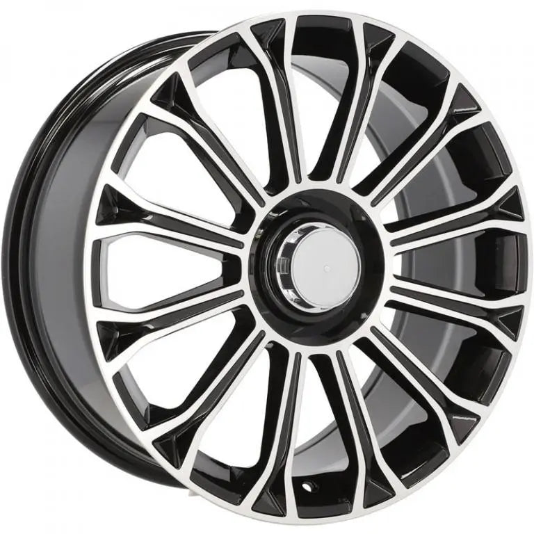Alu kola pro Mercedes FBX003 8.5x20 5x112 ET36 66.6 Black Polished | Wheelsup.cz
